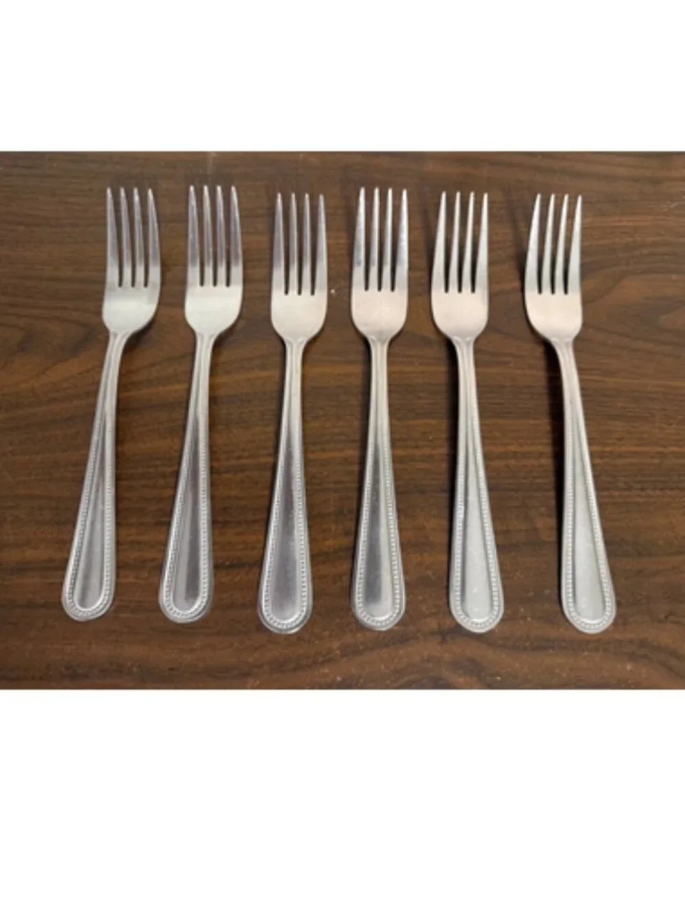 Bakers & Chefs China Stainless Steel NSF Flatware 41 pcs, Service for 6+